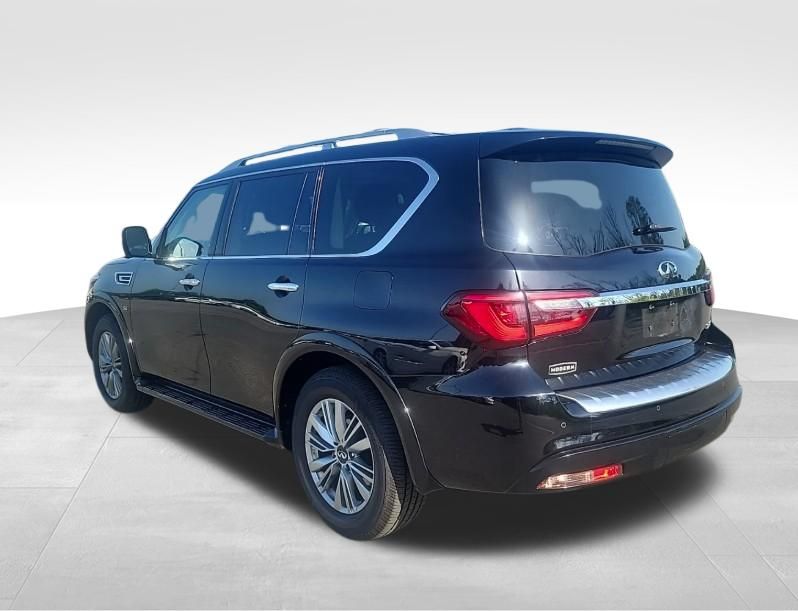 2019 Black Obsidian INFINITI QX80 LUXE 4X4 SUV