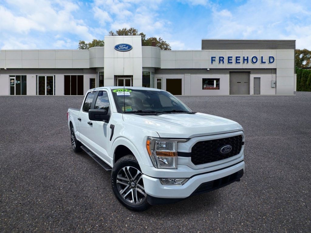 Oxford White 2022 Ford F-150 Pickup Truck Four-Wheel Drive Automatic