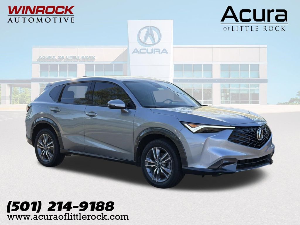 Solar Silver Metallic 2025 Acura ADX SH-AWD SUV / Crossover All-Wheel Drive Continuously Variable Transmission