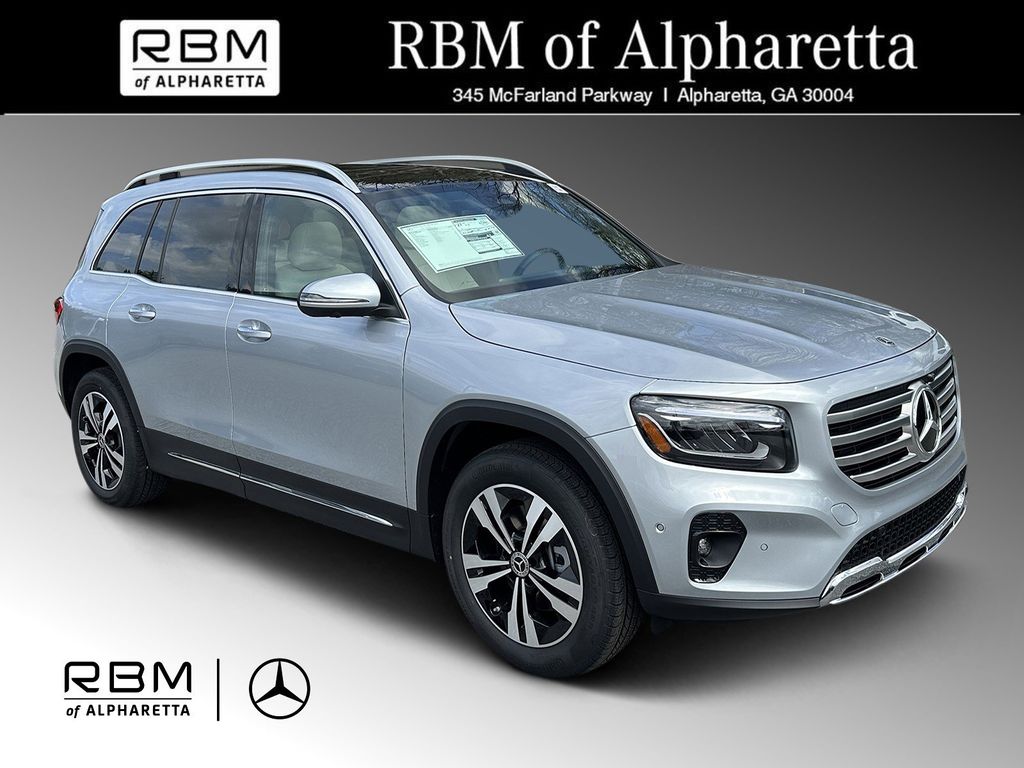 Cirrus Silver Metallic 2026 Mercedes-Benz GLB 250 4MATIC SUV / Crossover All-Wheel Drive 8-Speed Dual Clutch