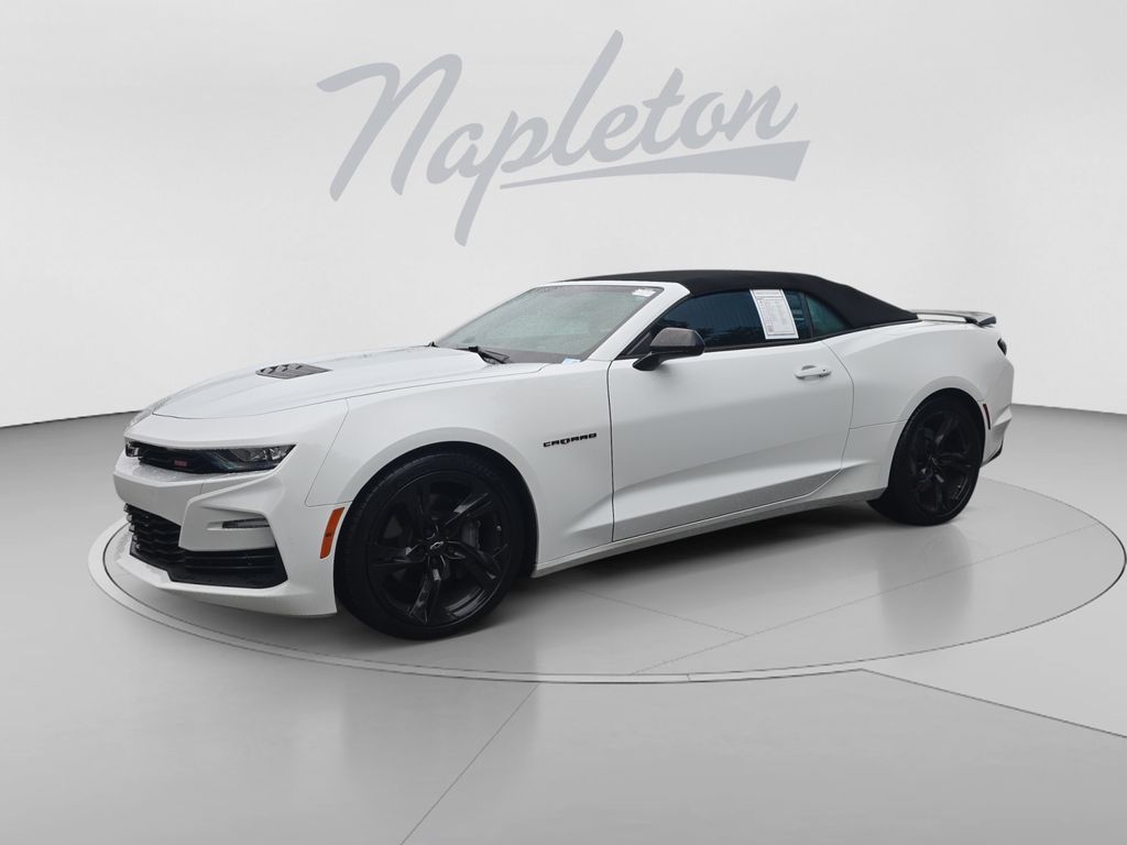 Summit White 2020 Chevrolet Camaro Convertible Rear-Wheel Drive Automatic
