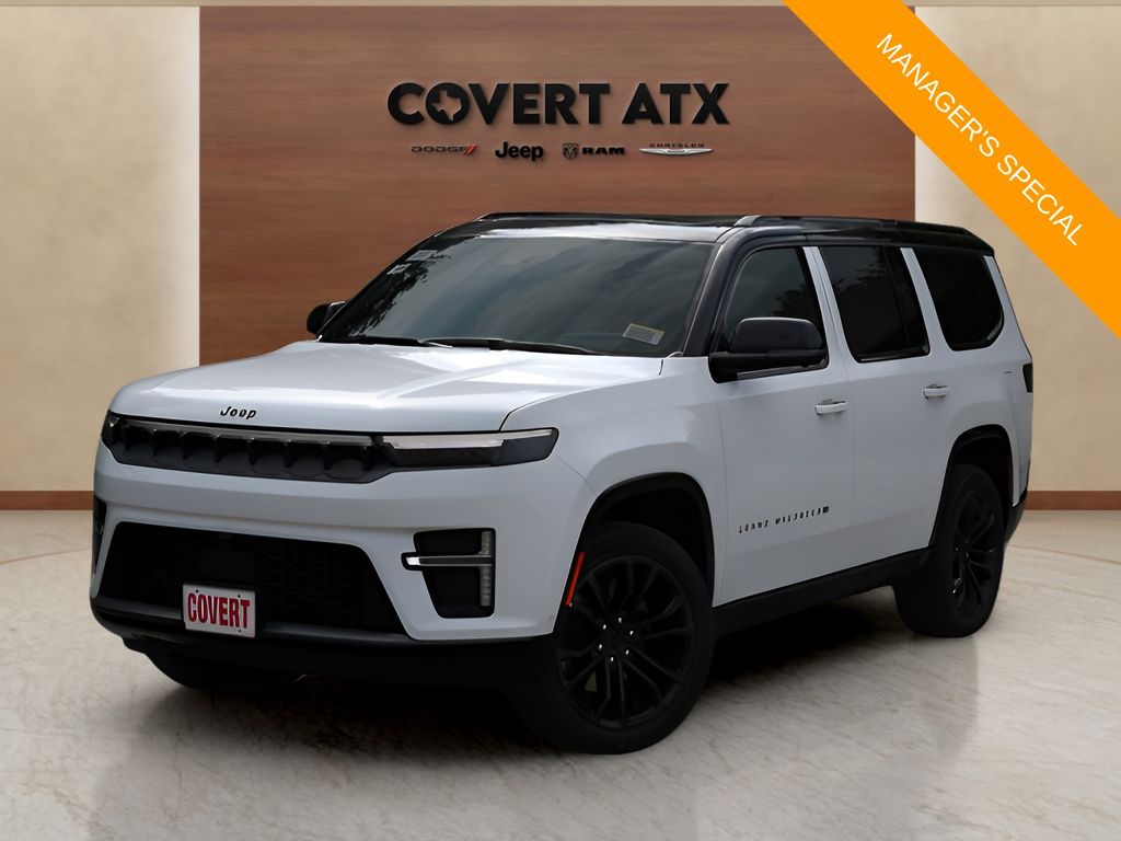 Bright White Clearcoat 2026 Jeep Grand Wagoneer SUV / Crossover Four-Wheel Drive 8-Speed Automatic