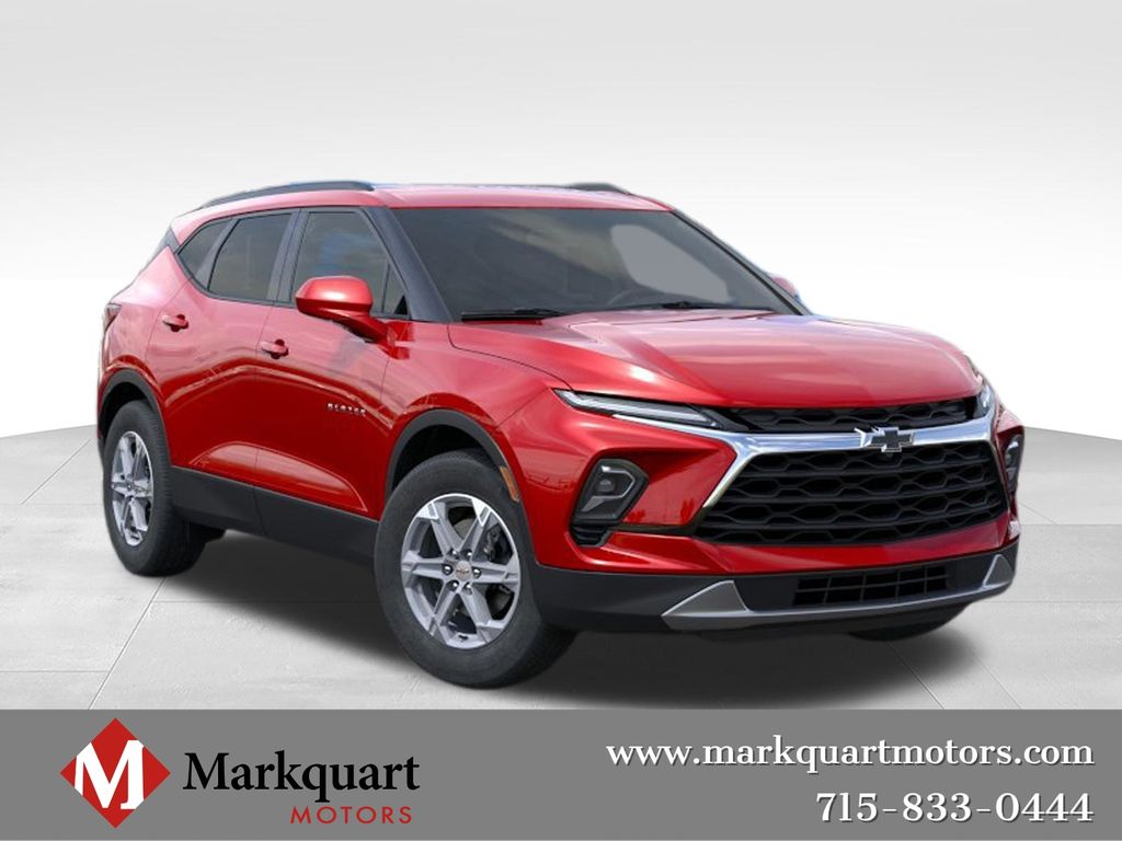 Radiant Red Tintcoat 2026 Chevrolet Blazer SUV / Crossover  9-Speed Automatic Overdrive