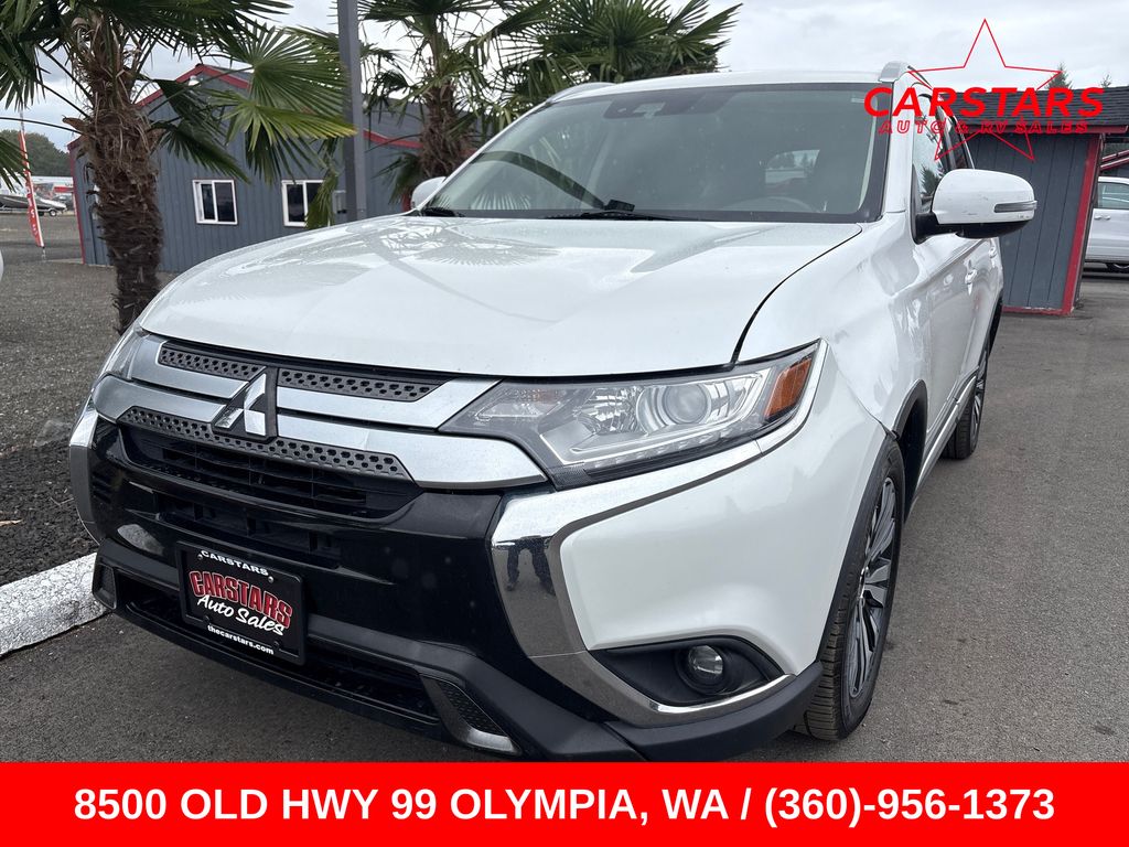 White 2020 Mitsubishi Outlander SUV / Crossover All-Wheel Drive Continuously Variable Transmission
