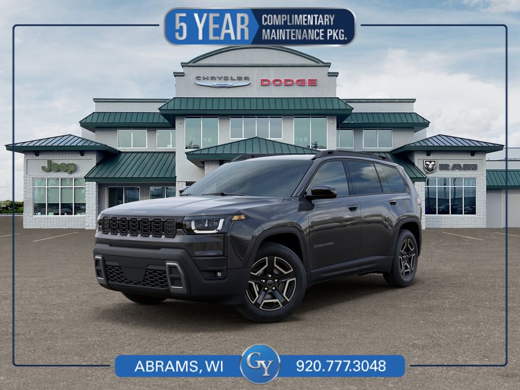 Sting-Gray Clearcoat 2026 Jeep Cherokee SUV / Crossover Four-Wheel Drive Continuously Variable Transmission