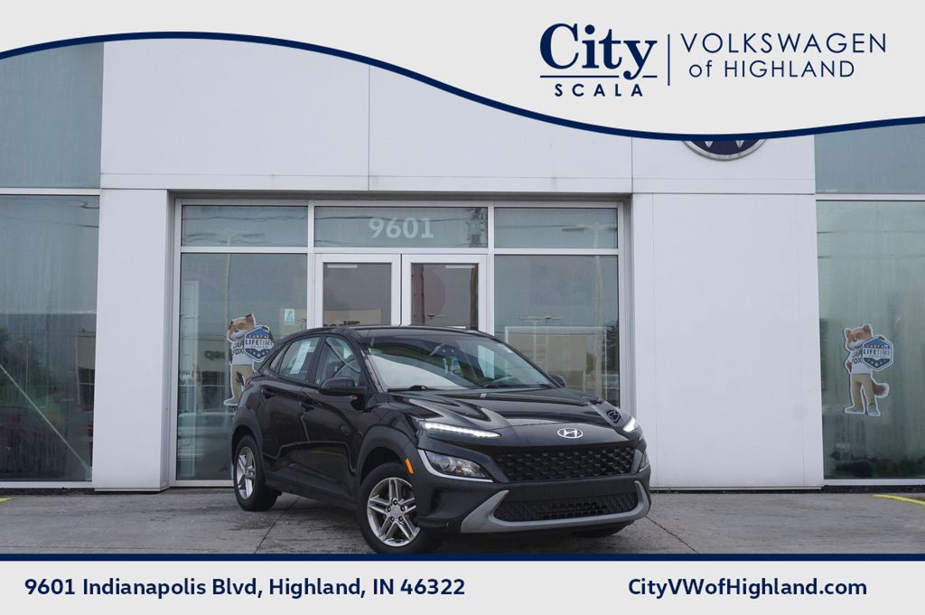 Ultra Black 2022 Hyundai Kona SUV / Crossover All-Wheel Drive Continuously Variable Transmission