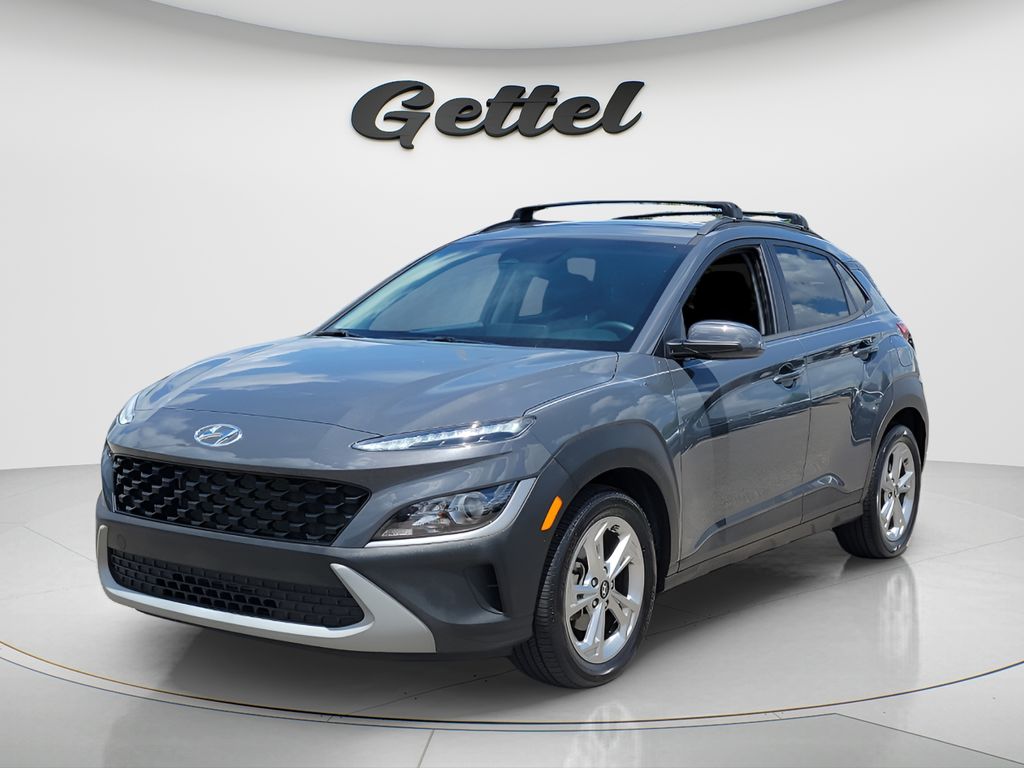 Ecotronic Gray 2023 Hyundai Kona SUV / Crossover Front-Wheel Drive Continuously Variable Transmission