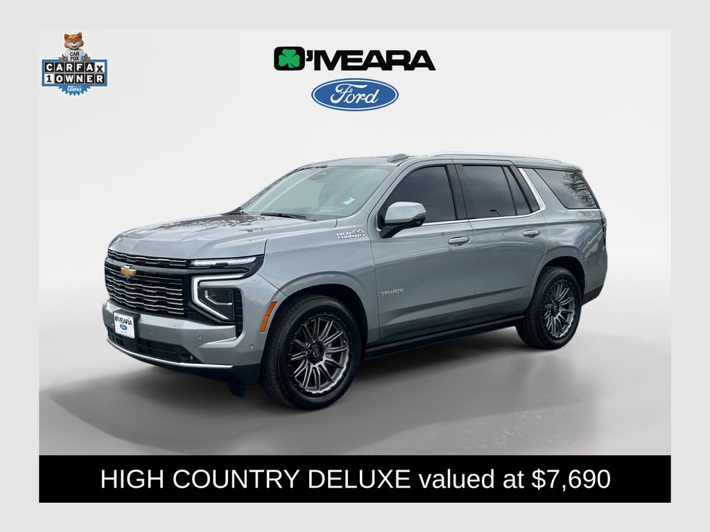 Sterling Gray Metallic 2026 Chevrolet Tahoe High Country 4WD SUV / Crossover Four-Wheel Drive