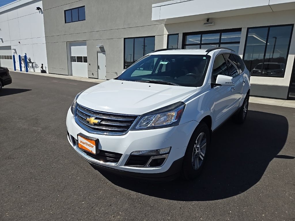 Summit White 2017 Chevrolet Traverse 2LT AWD SUV / Crossover All-Wheel Drive 6-Speed Automatic