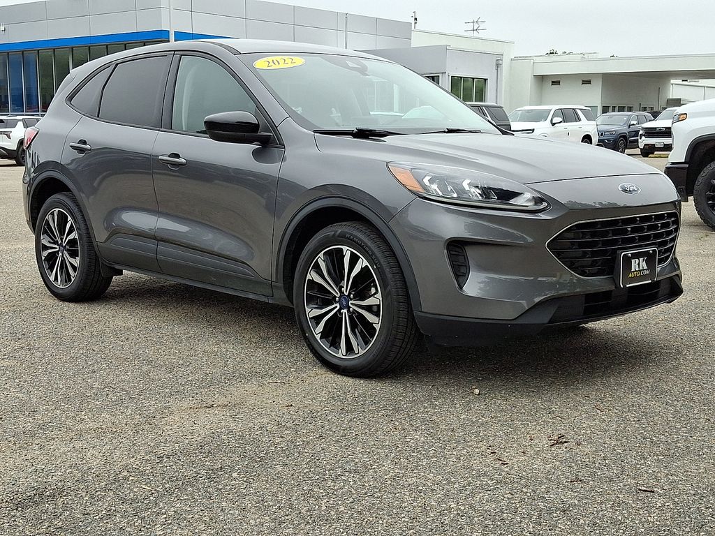 Gray Metallic 2022 Ford Escape SE AWD SUV / Crossover All-Wheel Drive 8-Speed Automatic