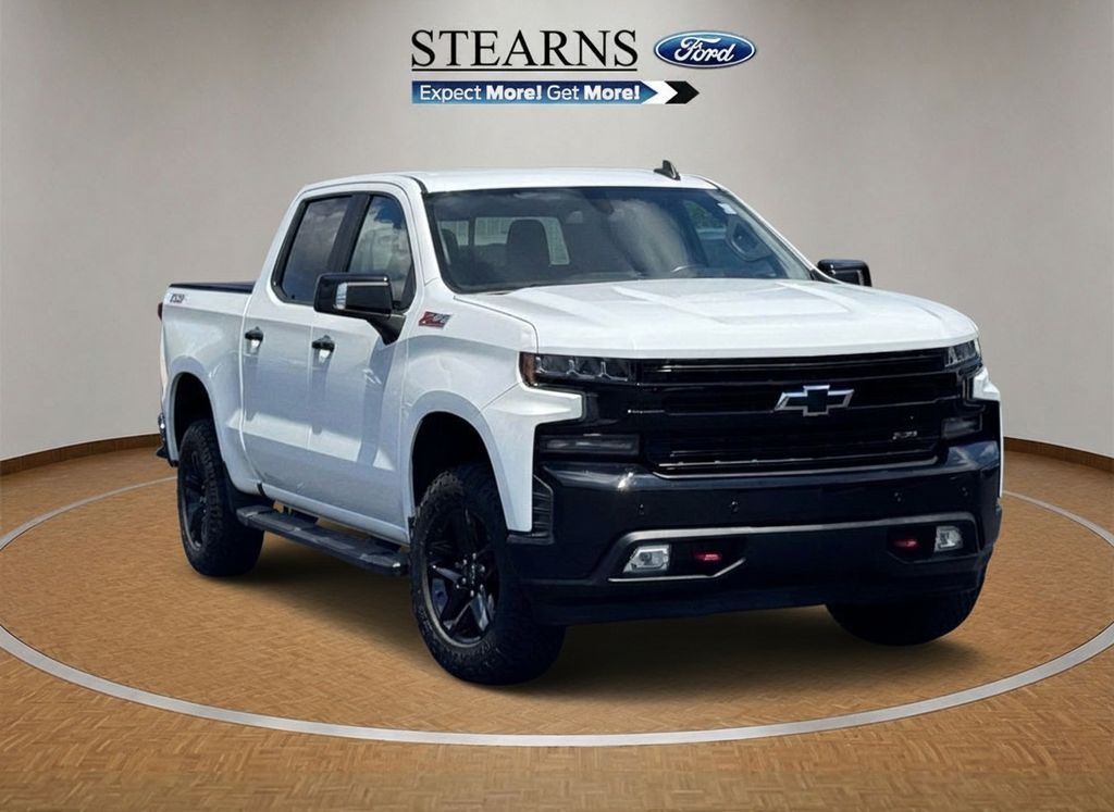Summit White 2020 Chevrolet Silverado 1500 Pickup Truck Four-Wheel Drive Automatic