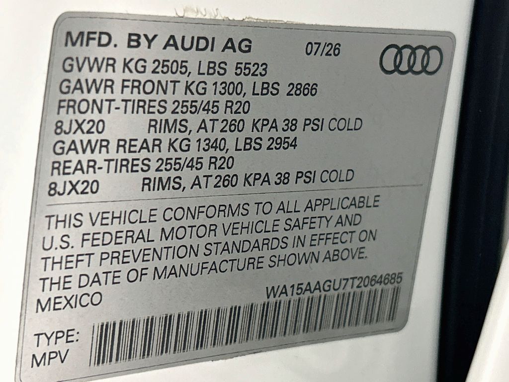 New 2026 White Audi Premium Plus image 34