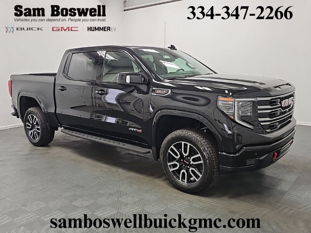 Onyx Black 2026 GMC Sierra 1500 Pickup Truck Four-Wheel Drive Automatic