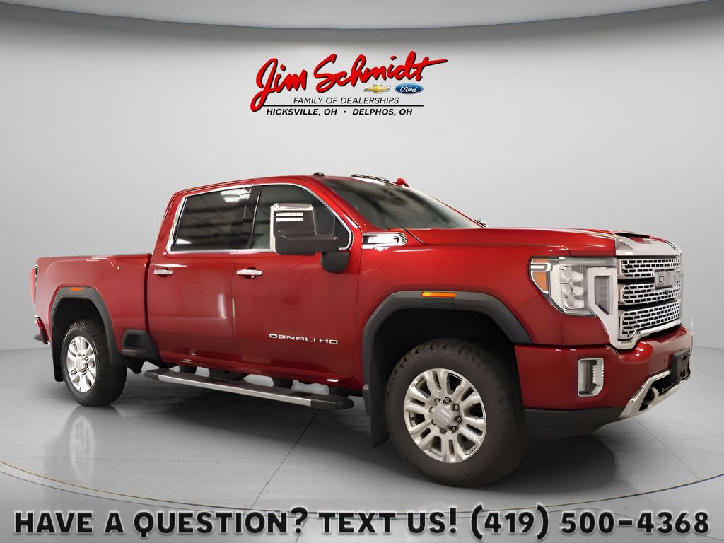 Cayenne Red Tintcoat 2022 GMC Sierra 2500HD Pickup Truck Four-Wheel Drive Automatic