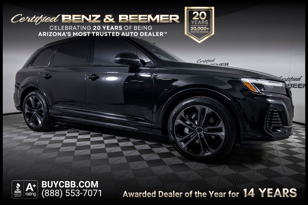 Black Metallic 2026 Audi Q7 SUV / Crossover All-Wheel Drive 8-Speed Automatic
