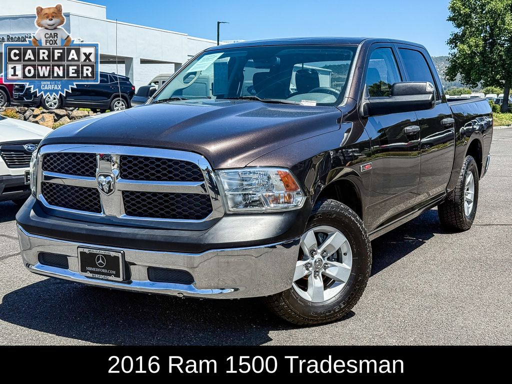 Luxury Brown Pearlcoat 2016 RAM 1500 Pickup Truck 4X2 8-Speed Automatic