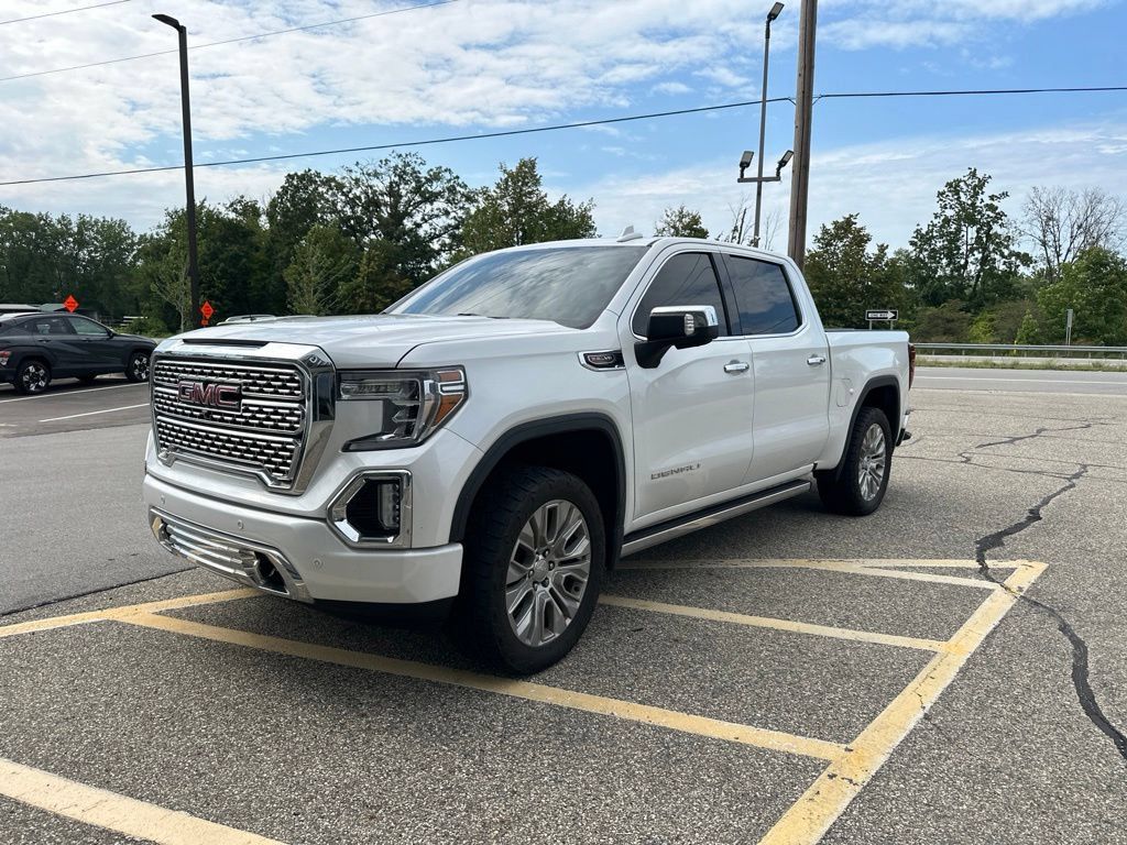 White Frost Tricoat 2020 GMC Sierra 1500 Pickup Truck Four-Wheel Drive Automatic