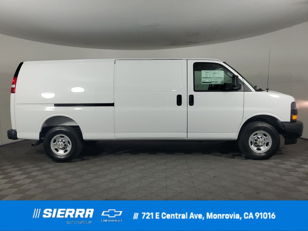Summit White 2025 Chevrolet Express Cargo Van Rear-Wheel Drive 8-Speed Automatic Overdrive
