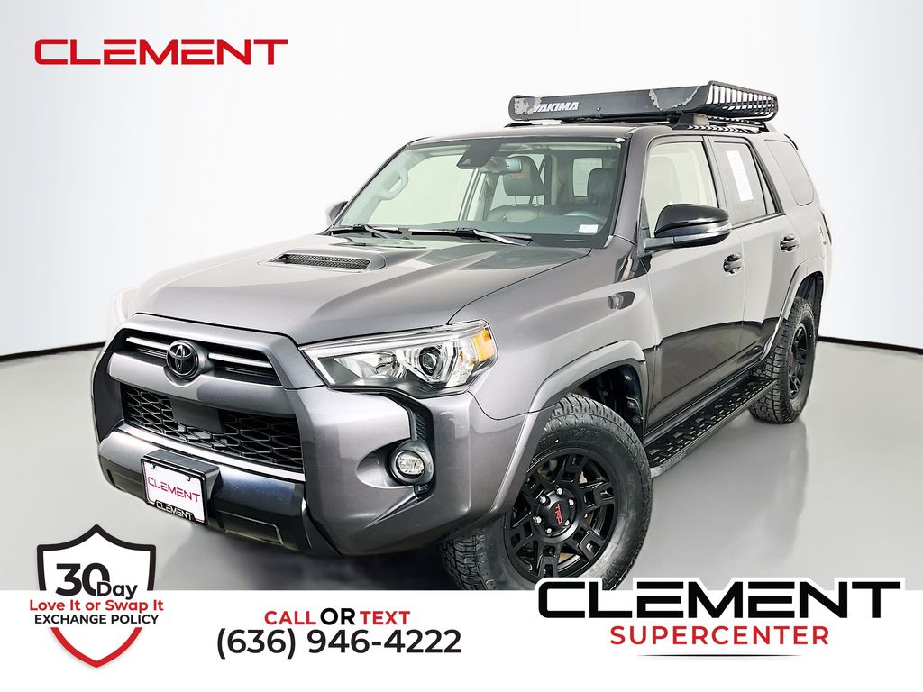Magnetic Gray Metallic 2021 Toyota 4Runner SUV / Crossover Four-Wheel Drive 5-Speed Automatic Overdrive