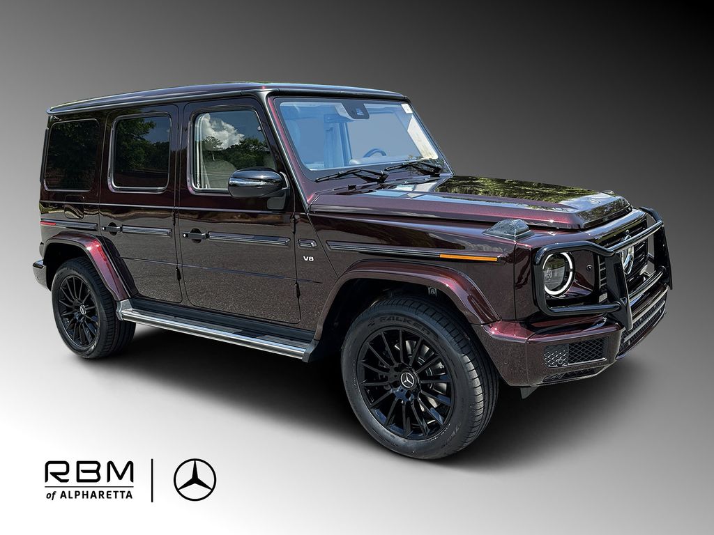Red 2023 Mercedes-Benz G-Class G 550 4MATIC SUV / Crossover All-Wheel Drive 9-Speed Automatic