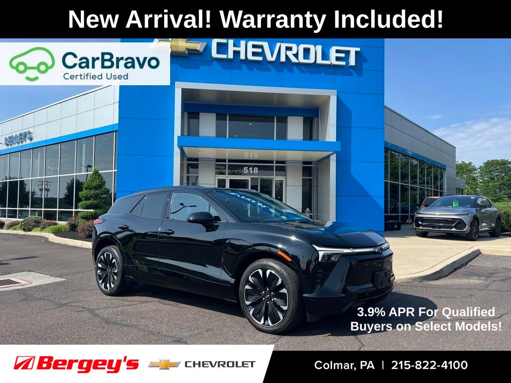 Black 2024 Chevrolet Blazer EV SUV / Crossover All-Wheel Drive 1-Speed Automatic