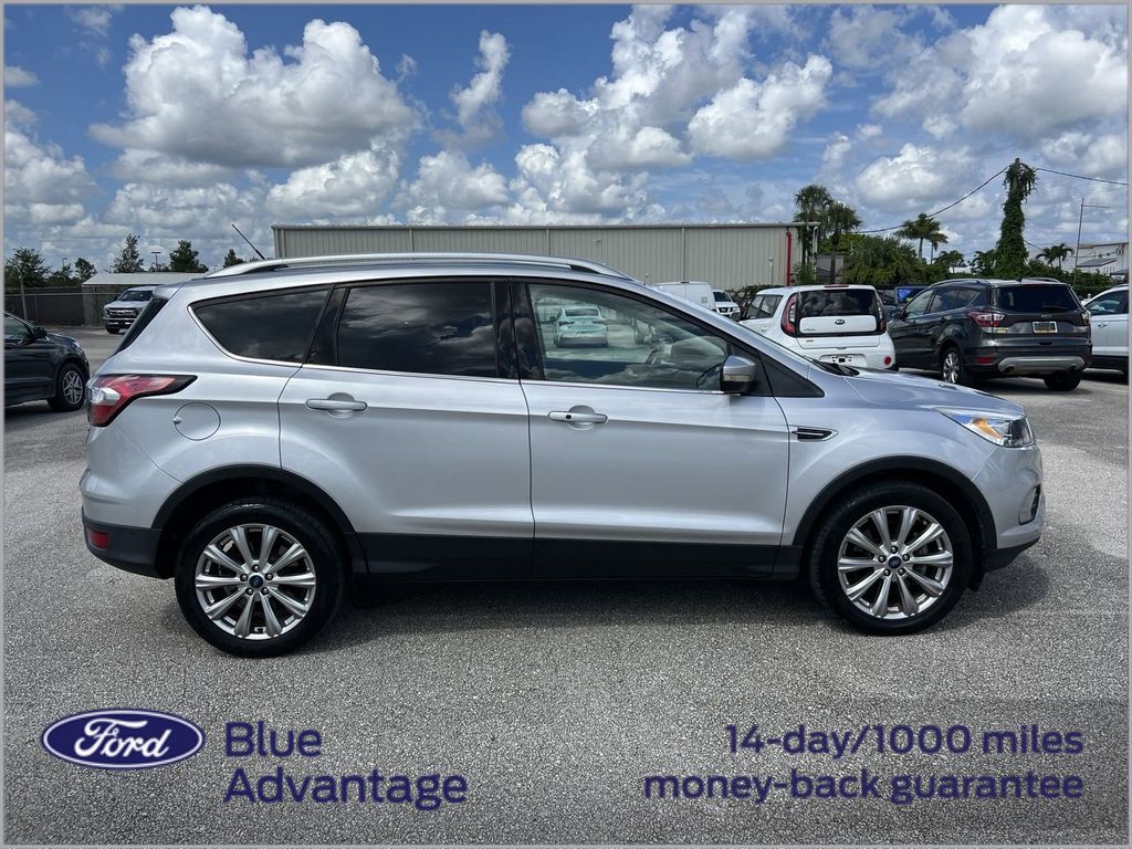 Certified 2018 Ford Escape Titanium with VIN 1FMCU0J99JUD14833 for sale in Lake Park, FL