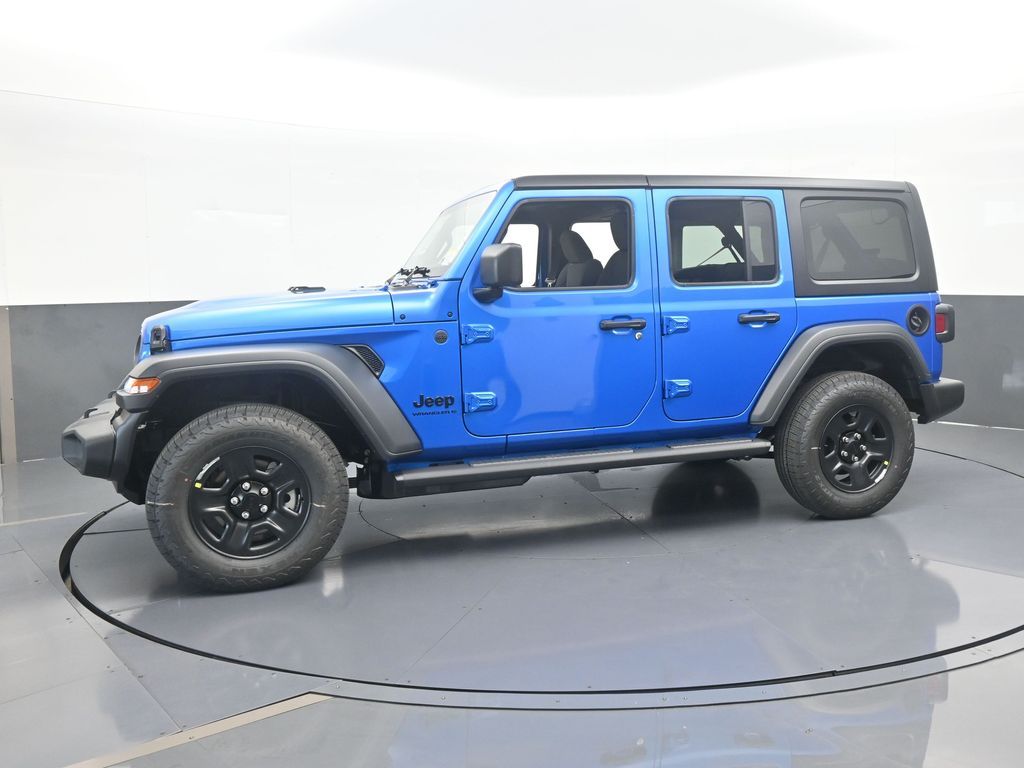 New 2026 Hydro Blue Pearl Coat Jeep Sport image 2
