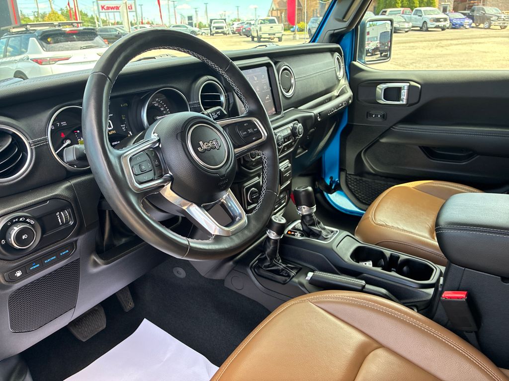 2023 Jeep Wrangler Rubicon 4xe Blue at Audi Porsche Sewickley
