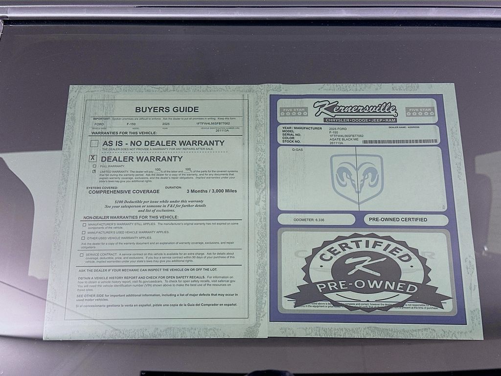 Used 2025 Black Ford Tremor image 38