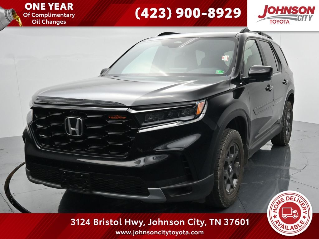 Crystal Black Pearl 2025 Honda Pilot SUV / Crossover All-Wheel Drive Automatic