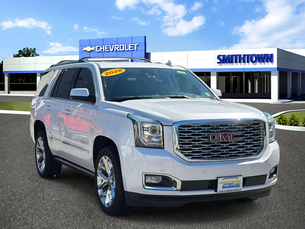 White Frost 2020 GMC Yukon SUV / Crossover Four-Wheel Drive