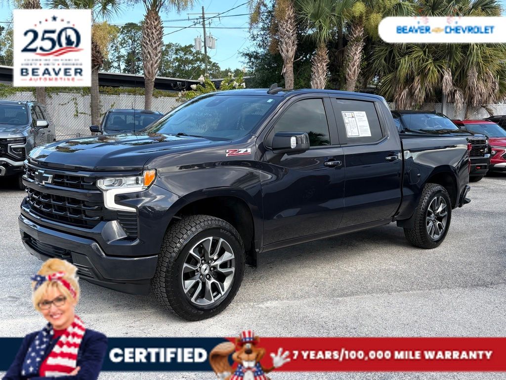 Ash 2023 Chevrolet Silverado 1500 Pickup Truck Four-Wheel Drive Automatic