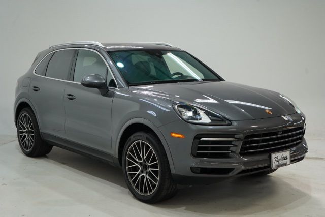 Gray (Quartzite Grey Metallic) 2021 Porsche Cayenne SUV / Crossover All-Wheel Drive 8-Speed Automatic