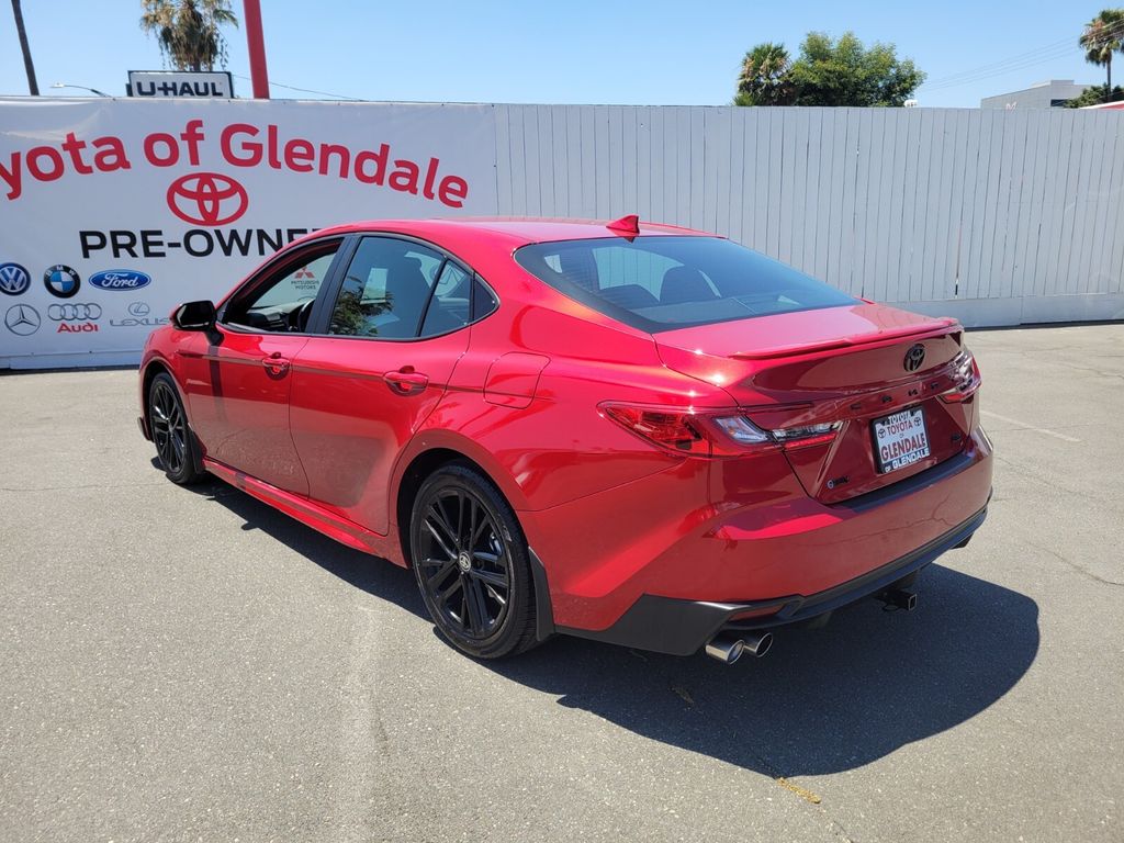 Certified Used 2025 Red Toyota SE image 7