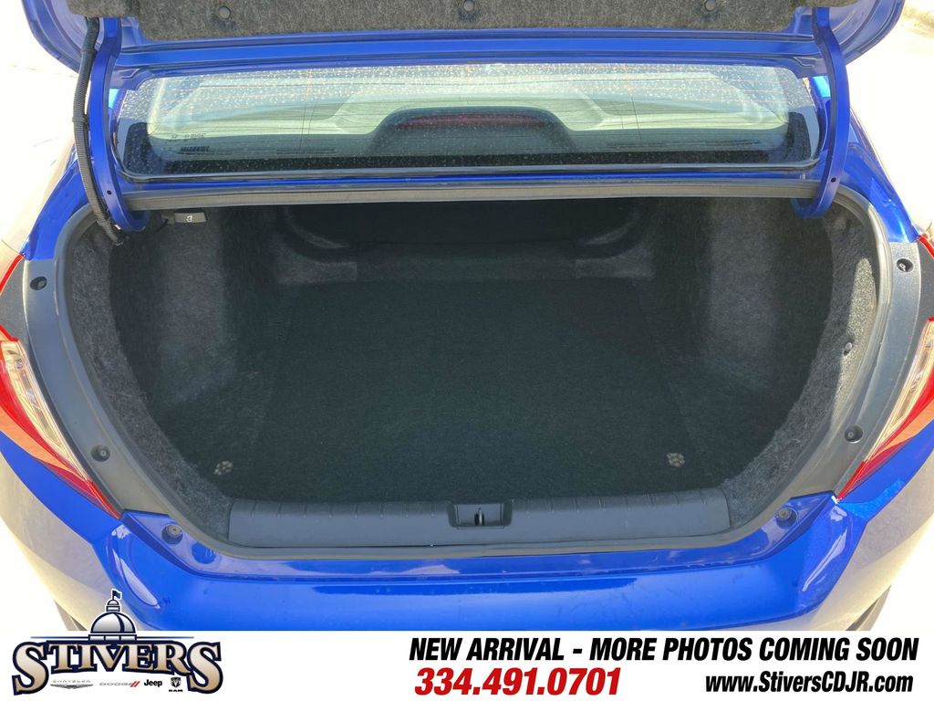 2017 Aegean Blue Metallic Honda Civic LX FWD Sedan