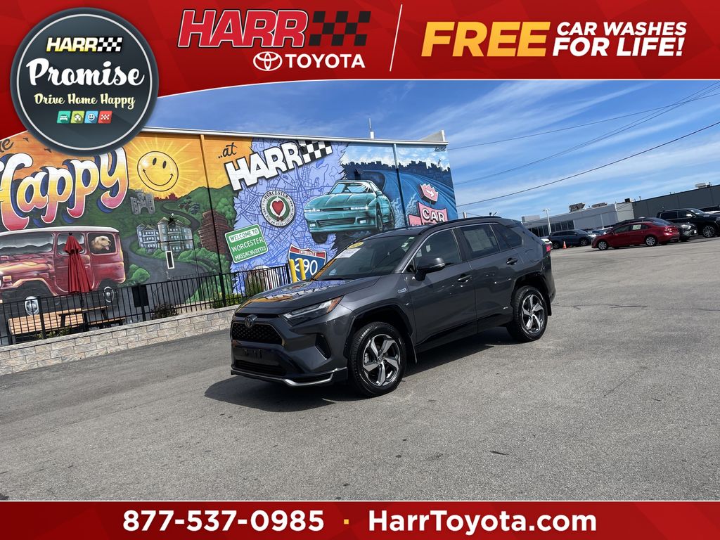 Magnetic Gray Metallic 2024 Toyota RAV4 Prime SUV / Crossover All-Wheel Drive Continuously Variable Transmission