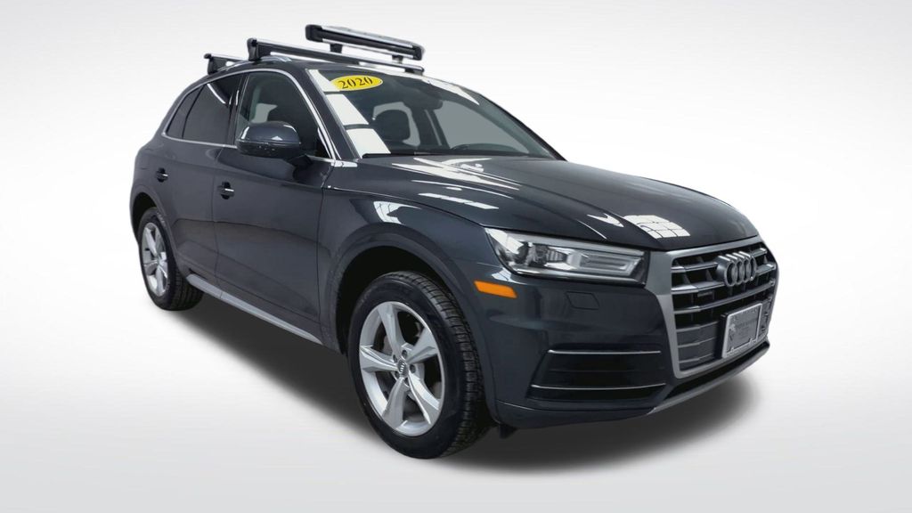 Used 2020 Audi Q5 Premium with VIN WA1ANAFY7L2044086 for sale in Swanzey, NH