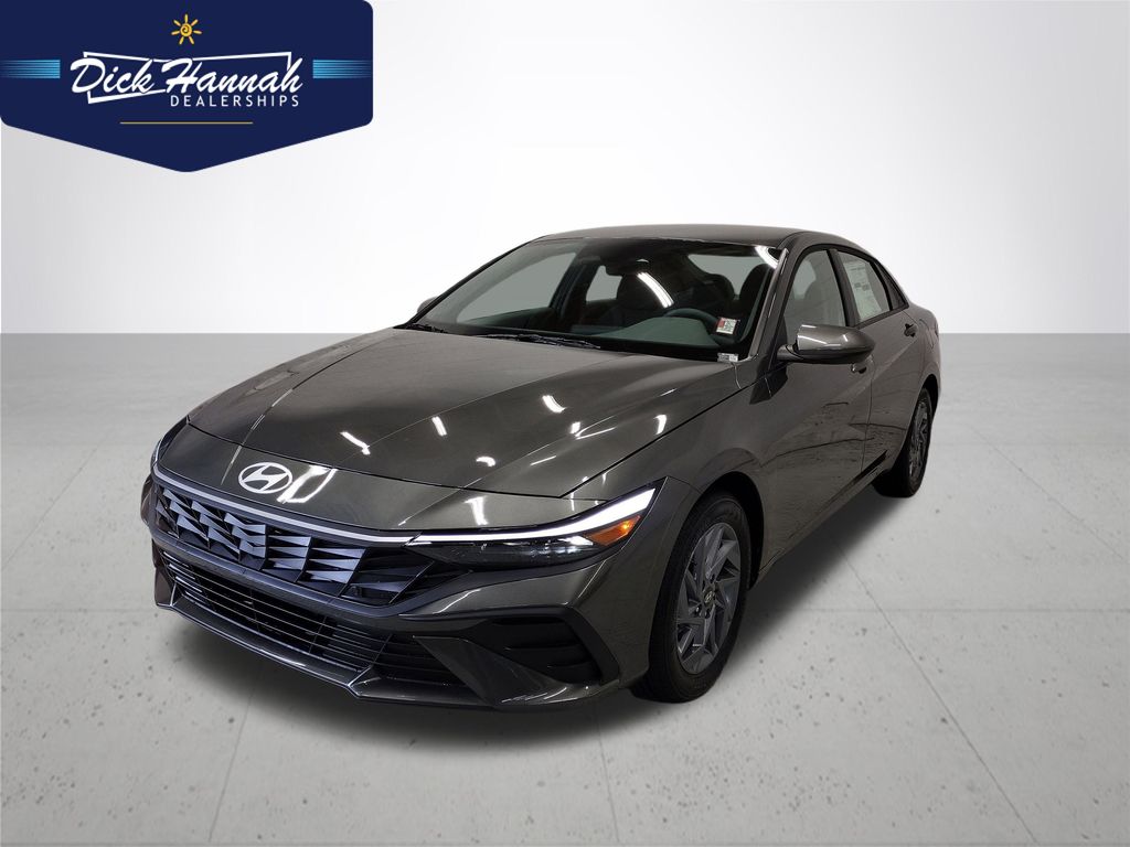 2026 Hyundai Elantra Hybrid Blue