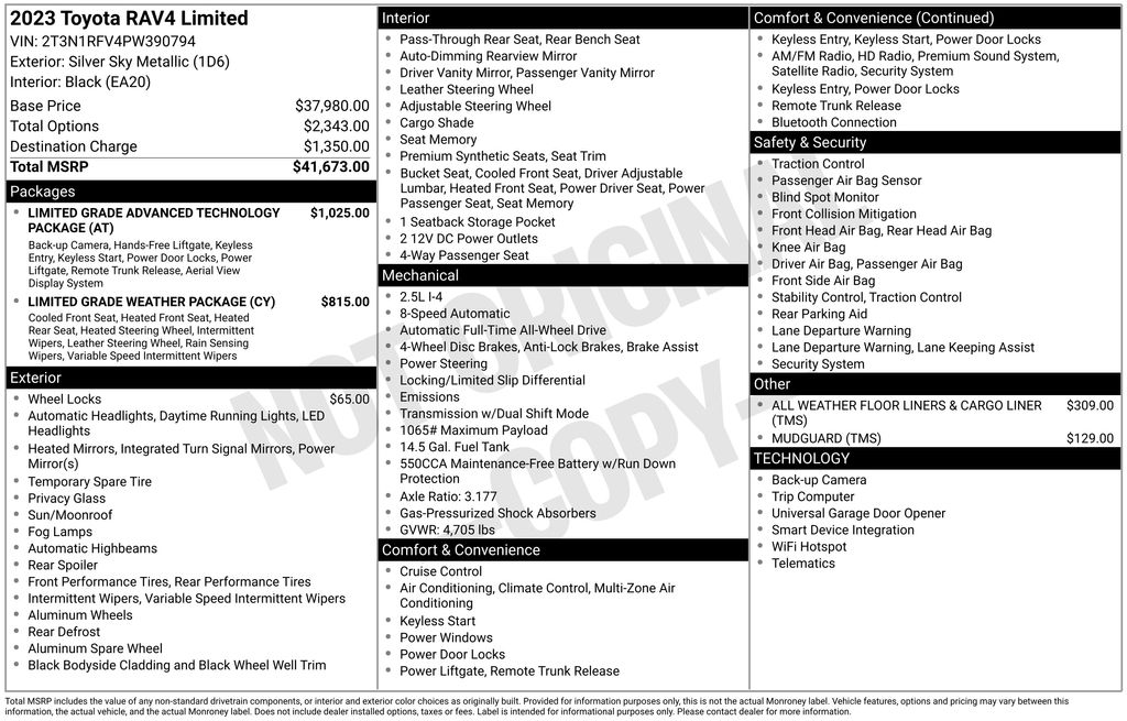 Used 2023 Toyota RAV4 SUV