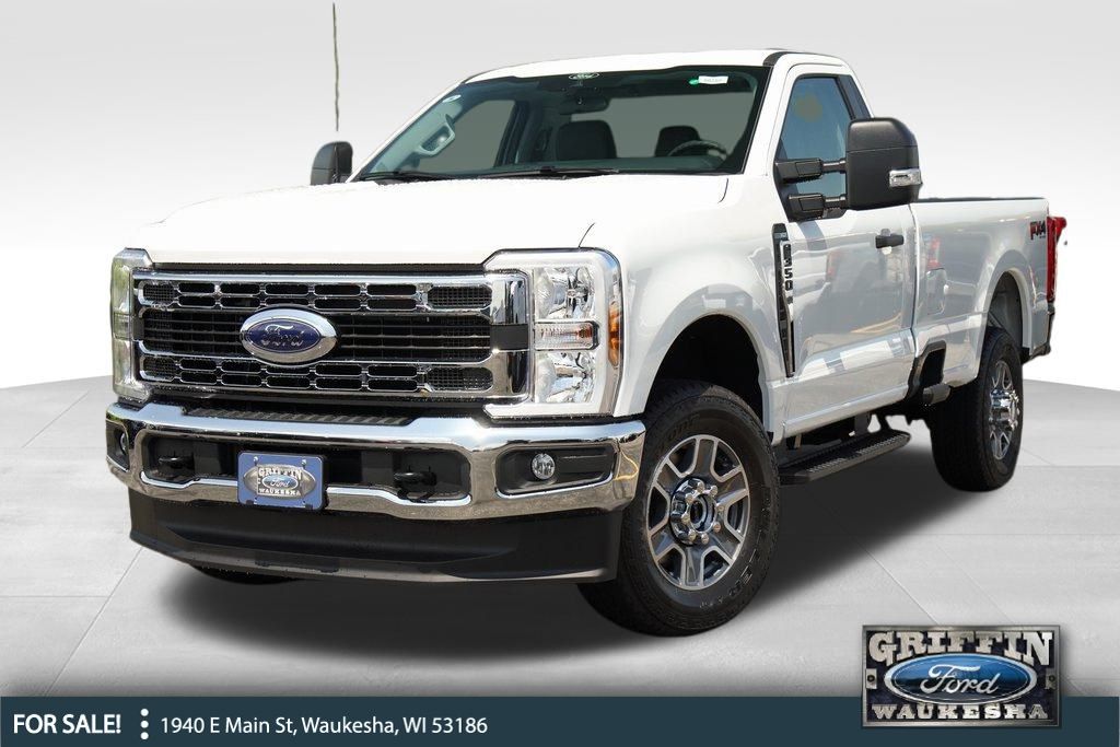 Oxford White 2025 Ford F-350 Super Duty XLT Regular Cab LB 4WD Pickup Truck Four-Wheel Drive Automatic