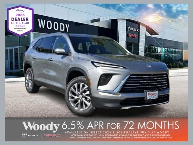 Moonstone Gray Metallic 2026 Buick Enclave SUV / Crossover Four-Wheel Drive 8-Speed Automatic