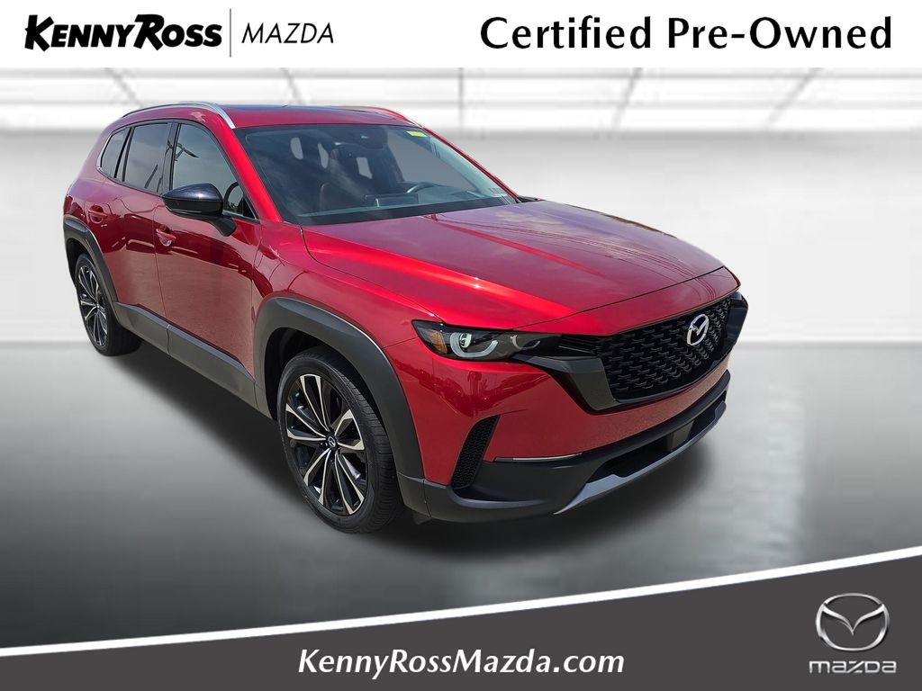 Soul Red Crystal Metallic 2024 Mazda CX-50 2.5 Turbo Premium AWD SUV / Crossover All-Wheel Drive 6-Speed Automatic