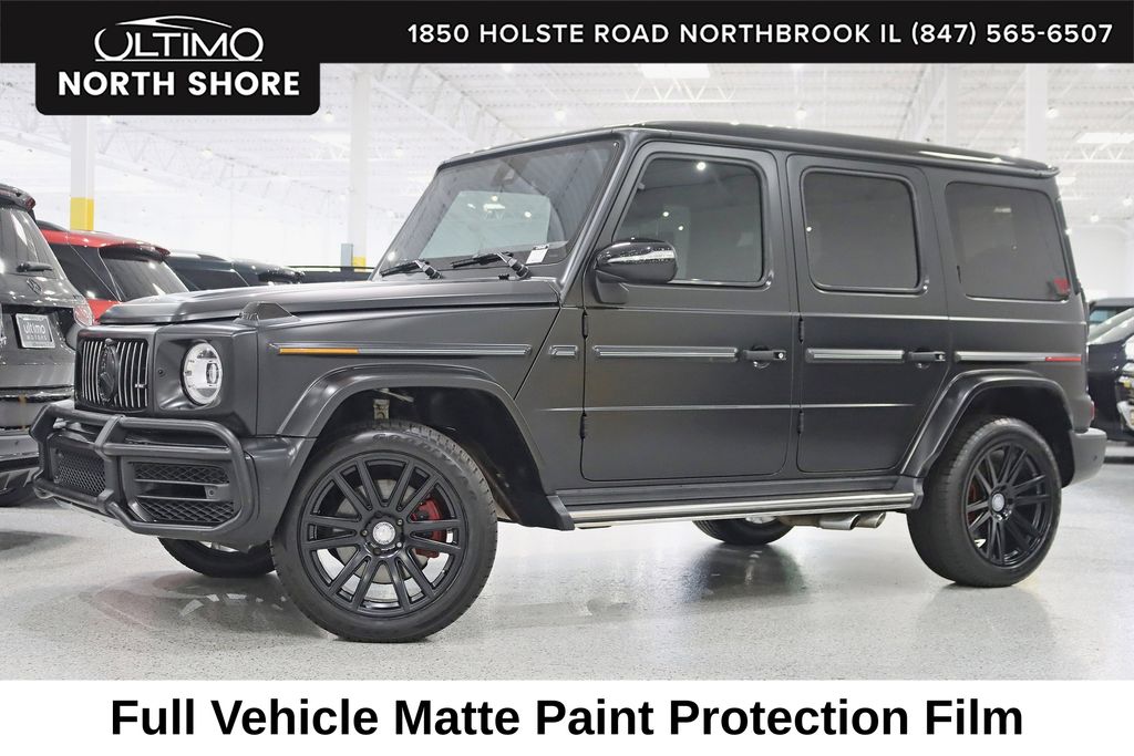 Obsidian Black Metallic 2020 Mercedes-Benz G-Class SUV / Crossover All-Wheel Drive 9-Speed Automatic