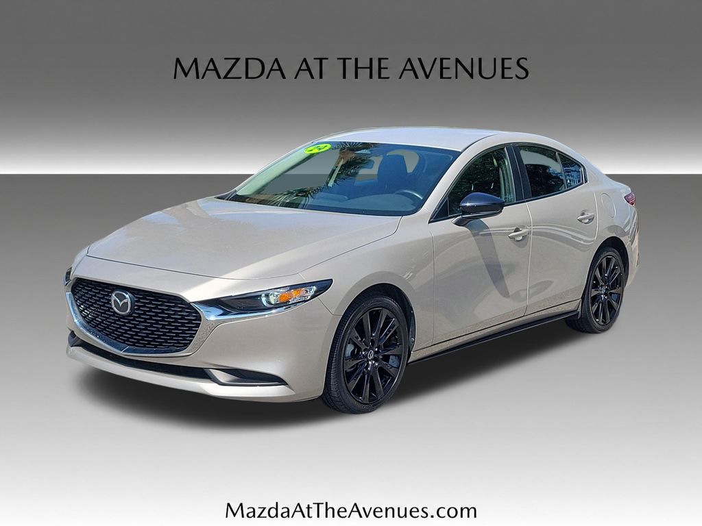 Quartz Metallic 2024 Mazda MAZDA3 Sedan Front-Wheel Drive 6-Speed Automatic