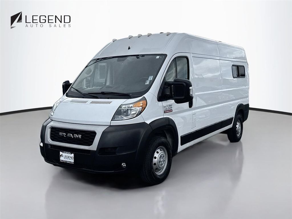 Bright White Clearcoat 2021 RAM ProMaster 2500 159 High Roof Cargo Van FWD Van Front-Wheel Drive 6-Speed Automatic