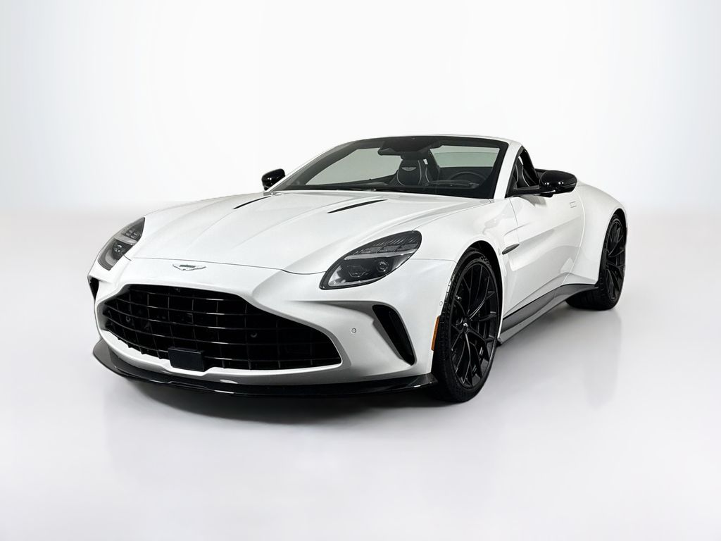 White 2026 Aston Martin Vantage Convertible Rear-Wheel Drive 8-Speed Automatic