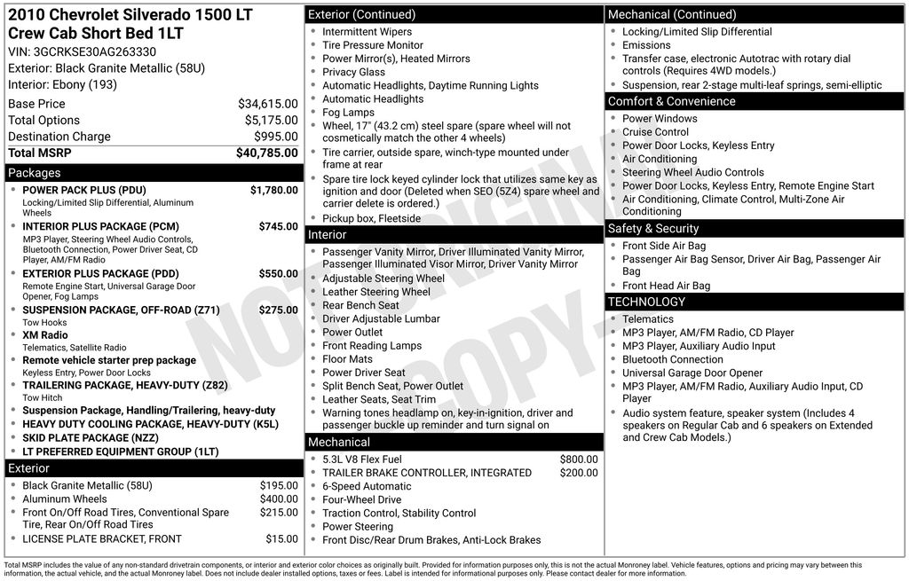 Used 2010 Chevrolet Silverado 1500 Truck