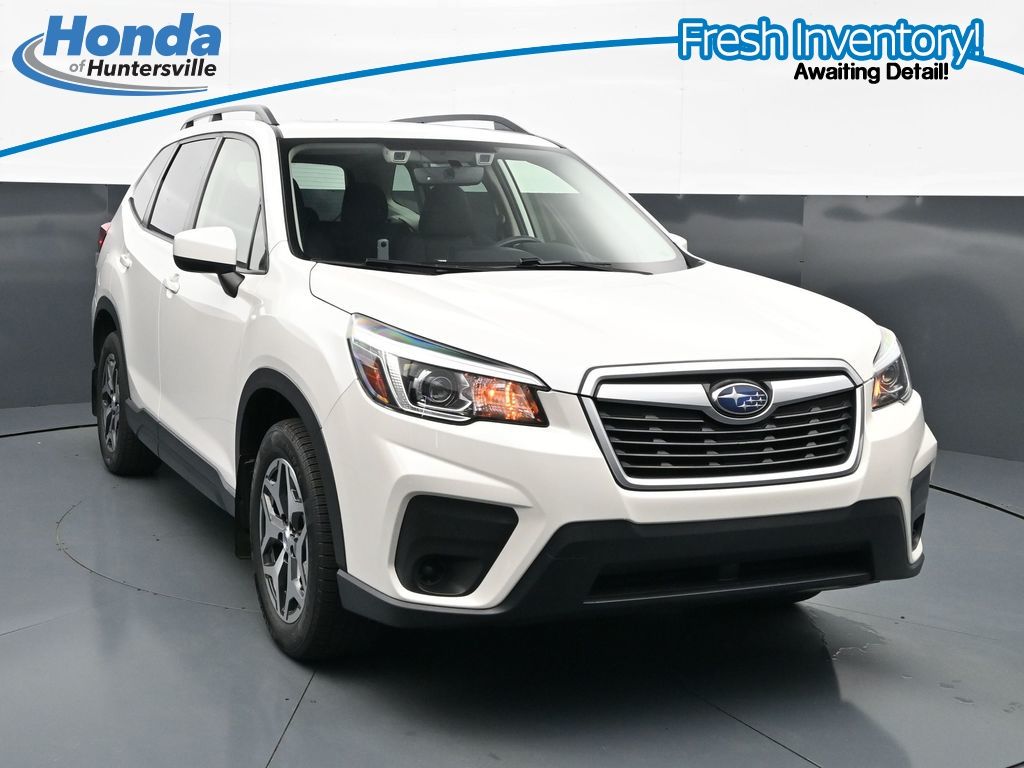 Crystal White Pearl 2020 Subaru Forester SUV / Crossover All-Wheel Drive Continuously Variable Transmission