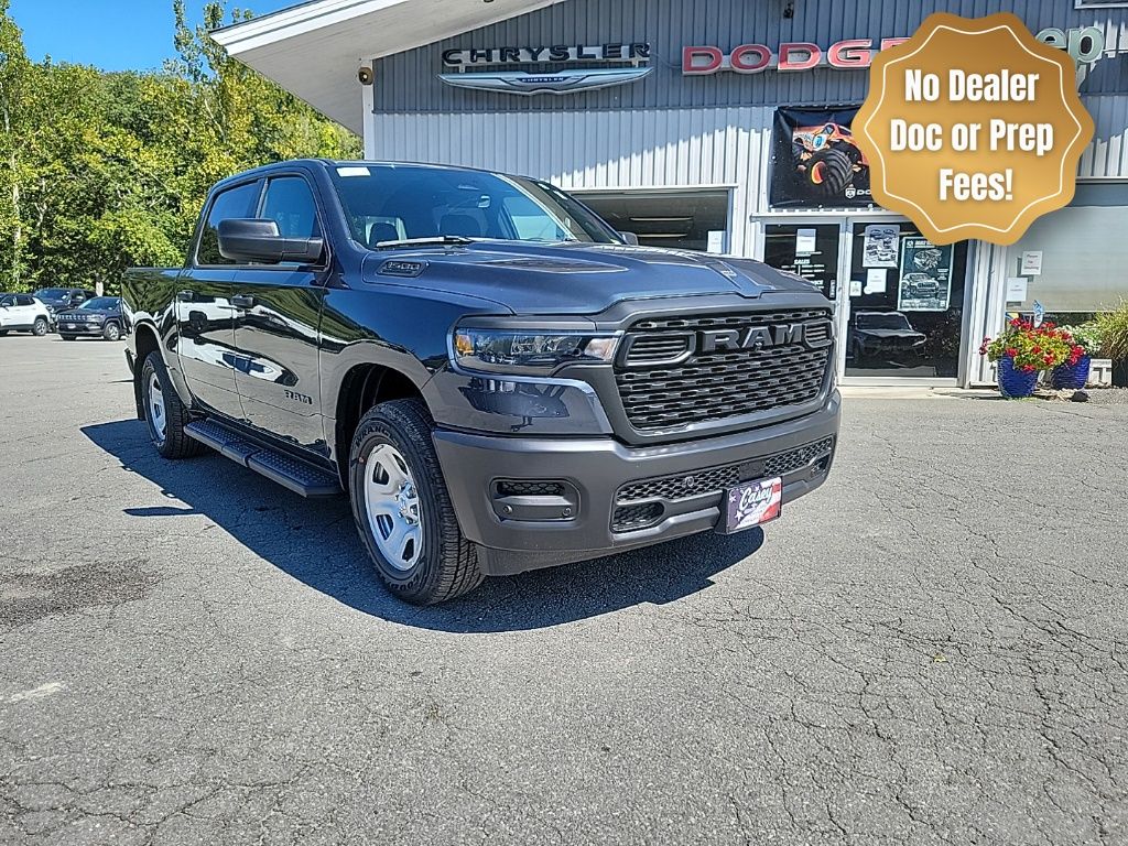 Forged Blue Metallic 2026 RAM 1500 Pickup Truck Four-Wheel Drive 8-Speed Automatic