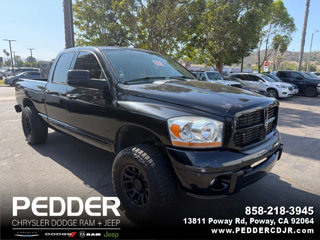 Brilliant Black Crystal Pearl 2006 Dodge RAM 2500 Pickup Truck 4X2 4-Speed Automatic